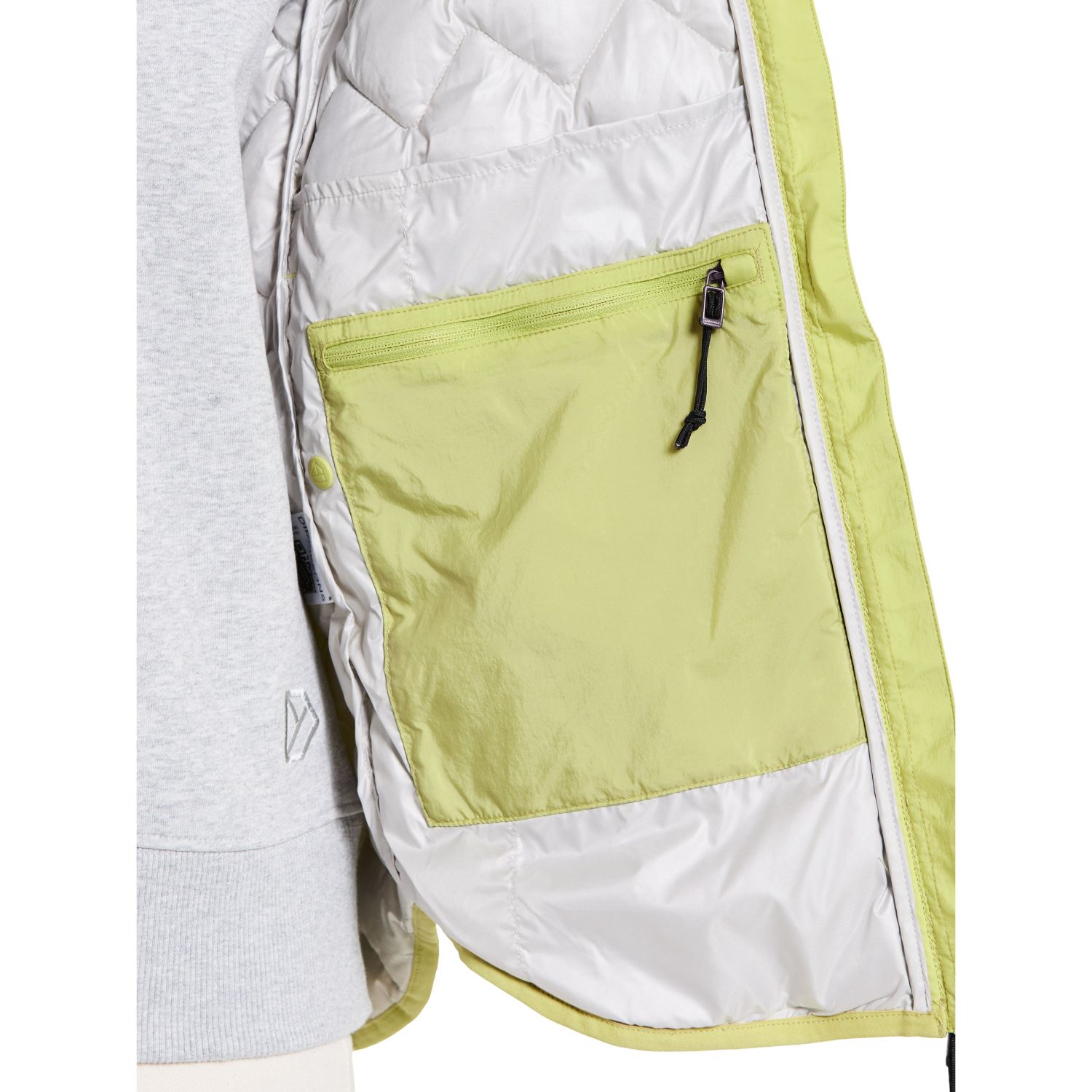 Didriksons Evelyn, fiber down jacket, women, light avocado