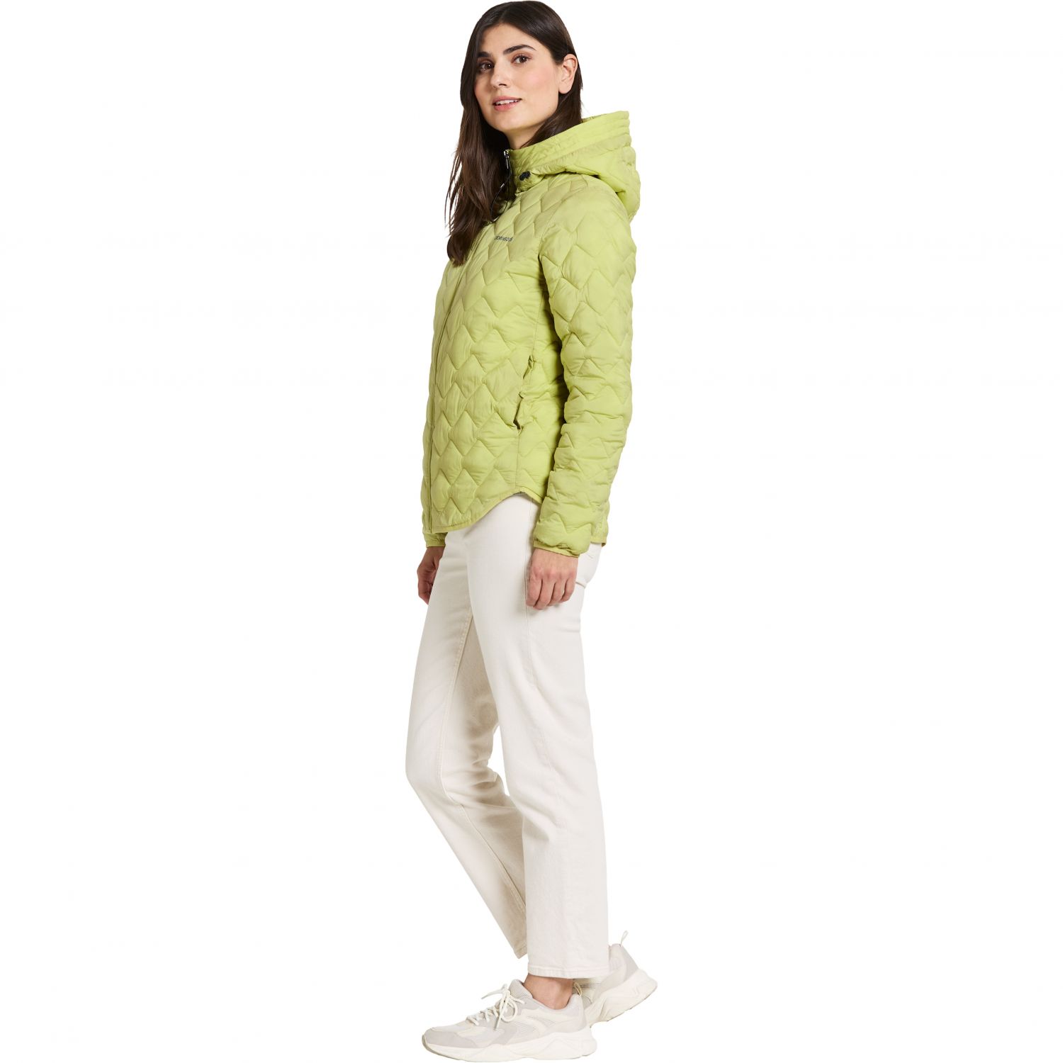 Didriksons Evelyn, fiberdunjakke, dame, light avocado