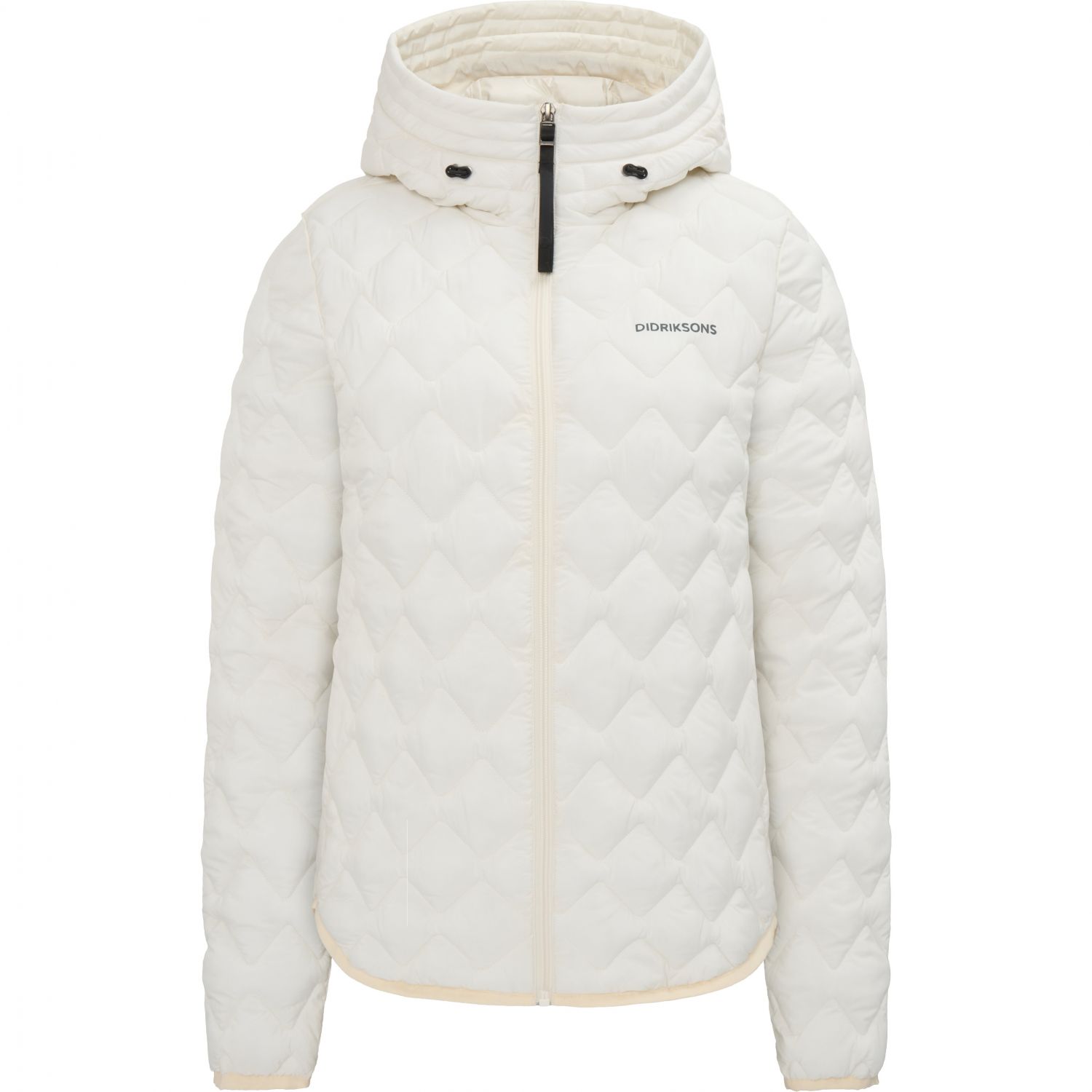 Didriksons Evelyn, zateplená bunda dámská, white foam