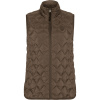 Didriksons Evy 2, chaleco acolchado sintético, mujer, mocha