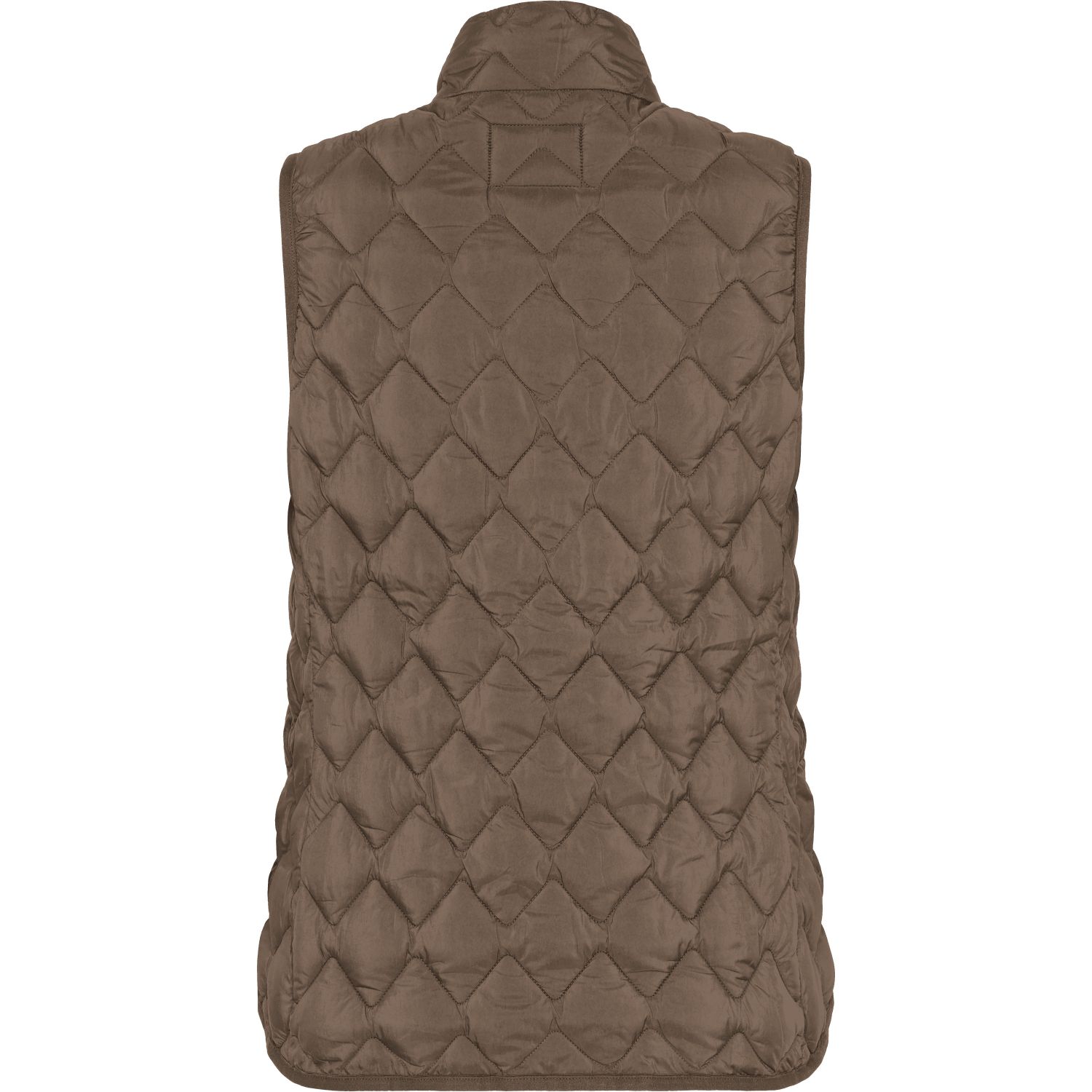 Didriksons Evy 2, doudoune sans manches synthétique, femme, mocha