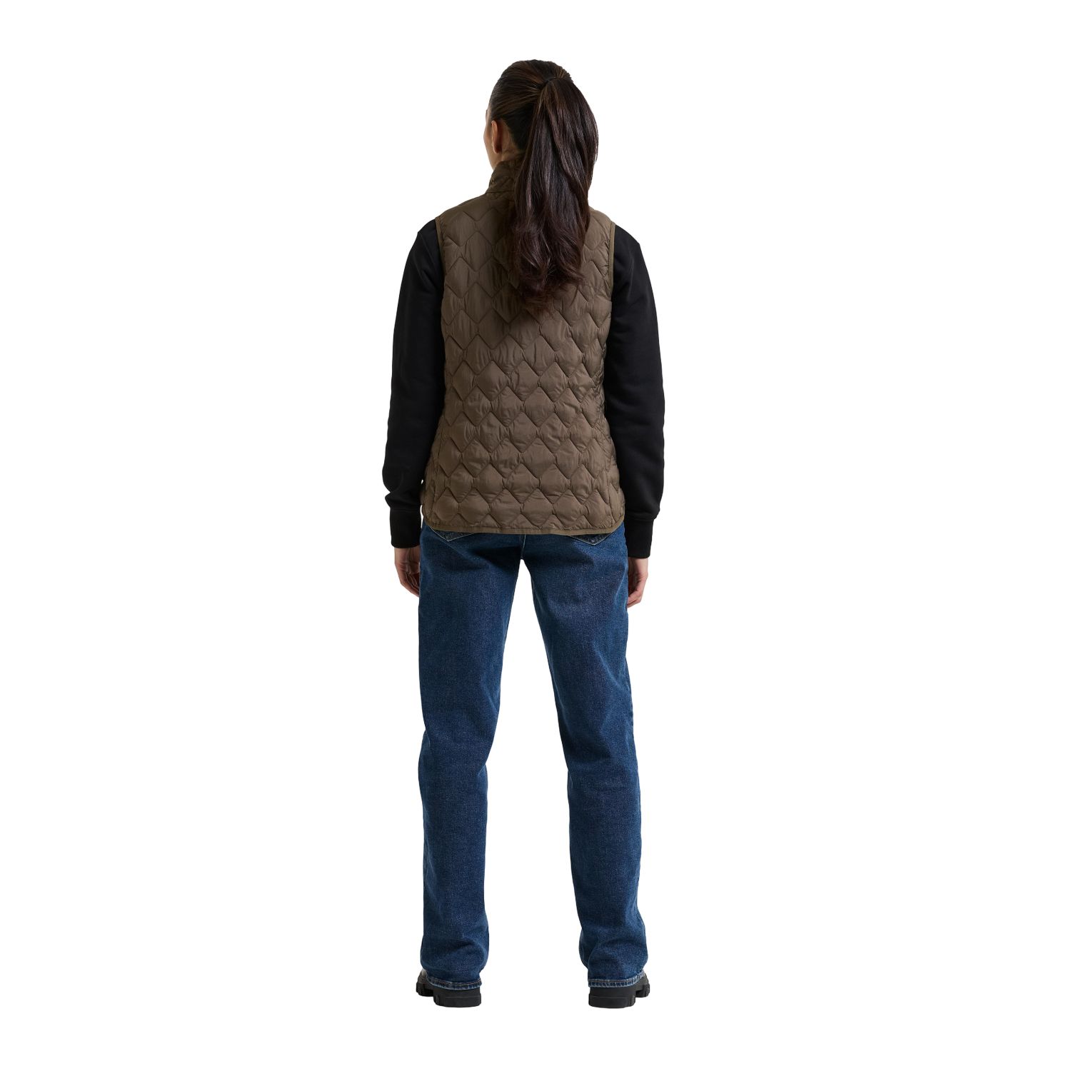 Didriksons Evy 2, Kunstdaunenweste, Damen, mocha