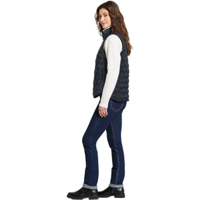 Didriksons Evy, colete de fibra, mulher, azul escuro
