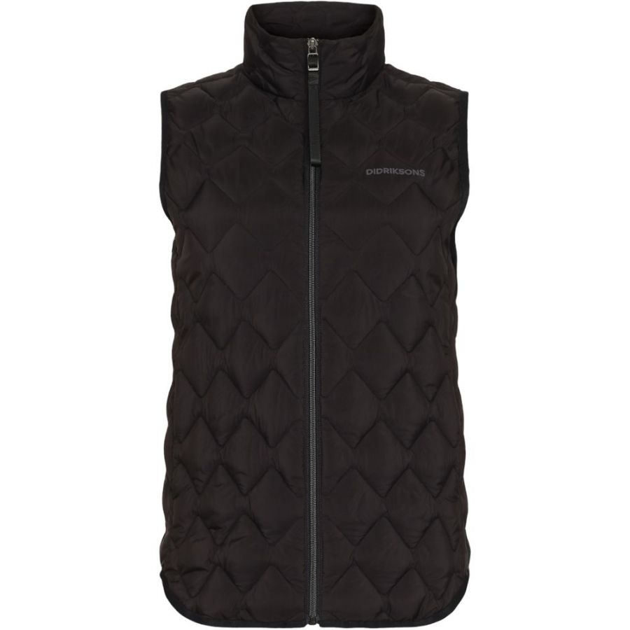 Didriksons Evy, fiberdunvest, dame, sort