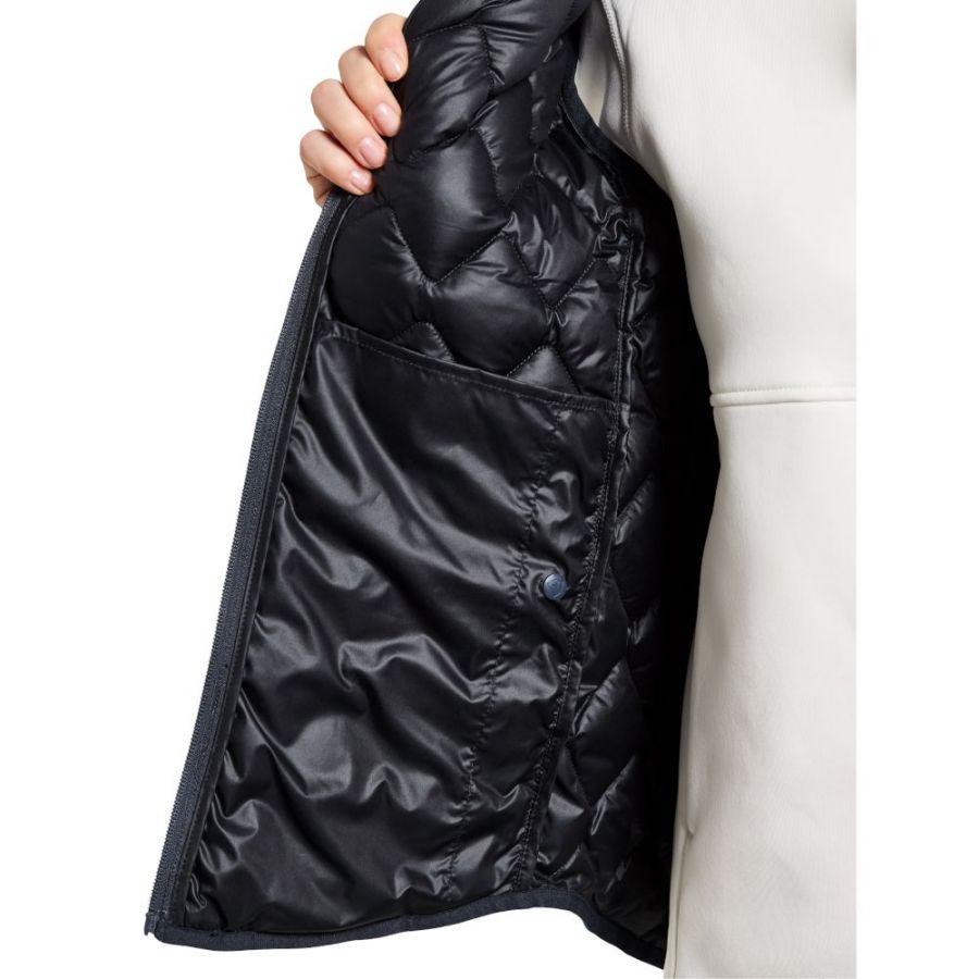 Didriksons Evy, isolatiebodywarmer, dames, donkerblauw