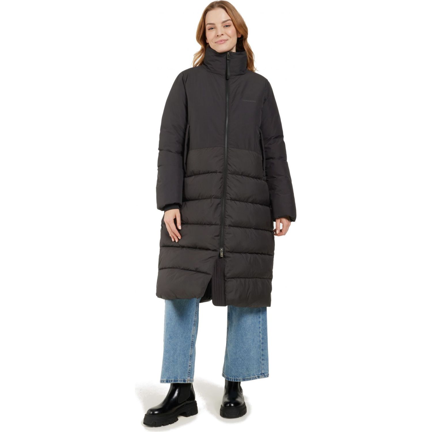 Didriksons Fabiola, parka, női, fekete
