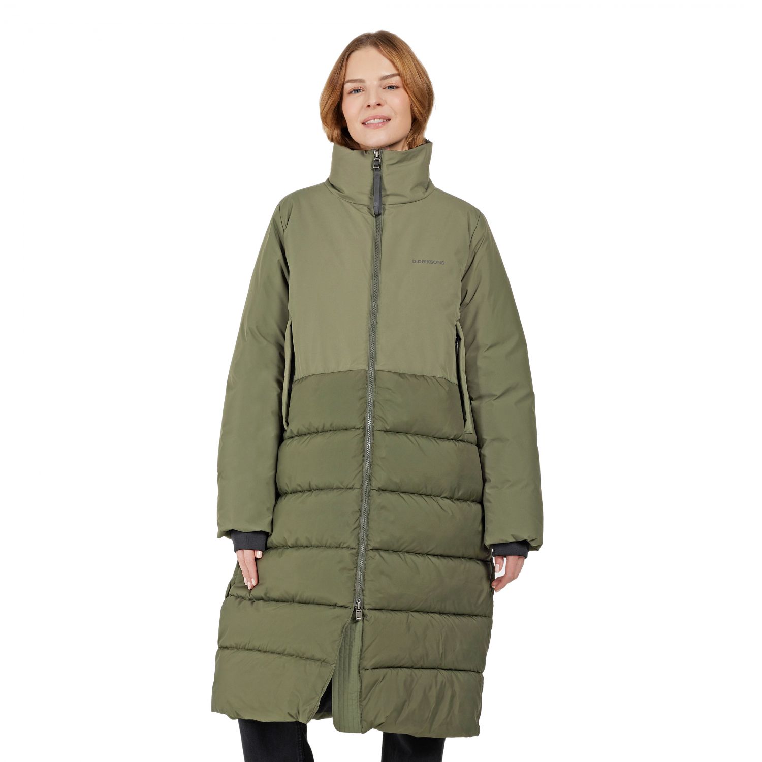 Didriksons Fabiola, parka, senhoras, verde escuro