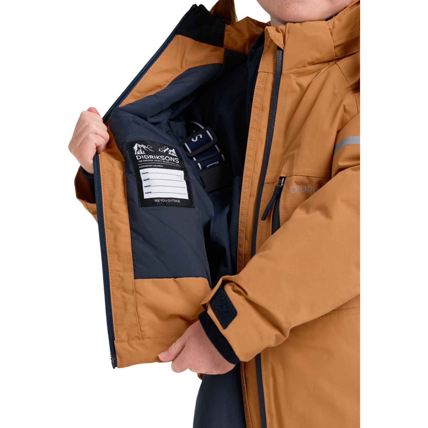 Didriksons Falke, Skidjacka, Junior, Orange