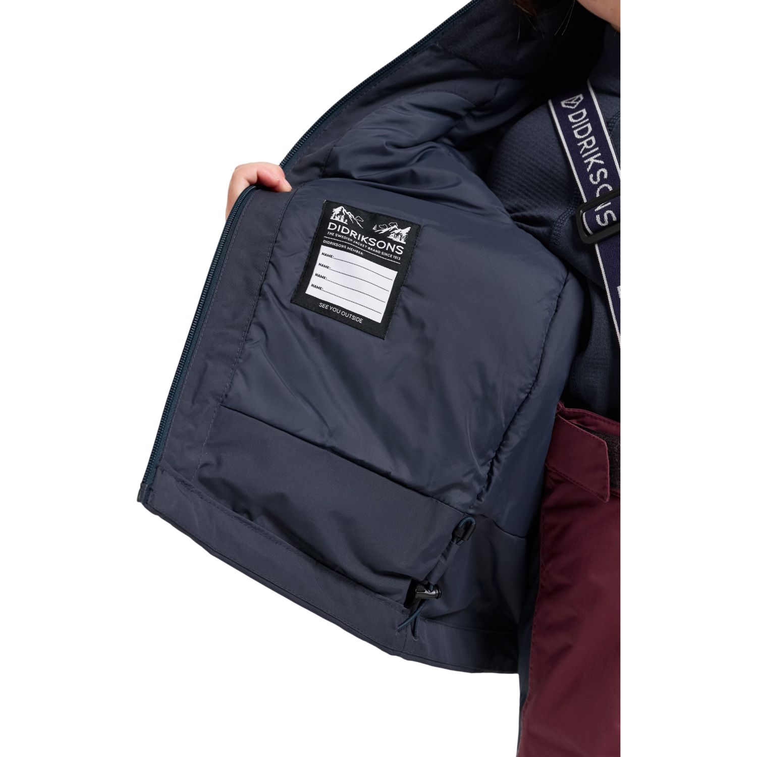 Didriksons Falke, Skijakke, Junior, Navy