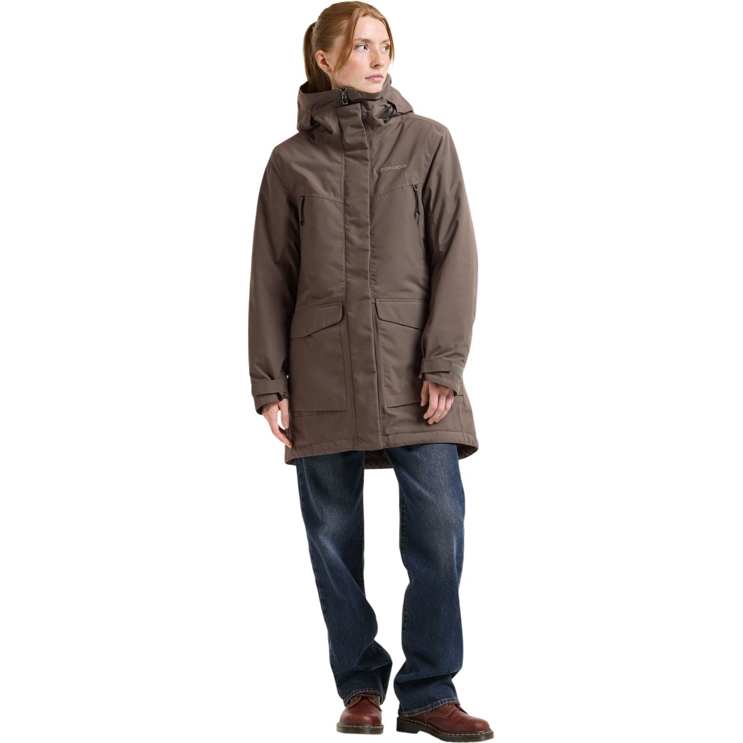 Didriksons Felia, parka, dame, mocha
