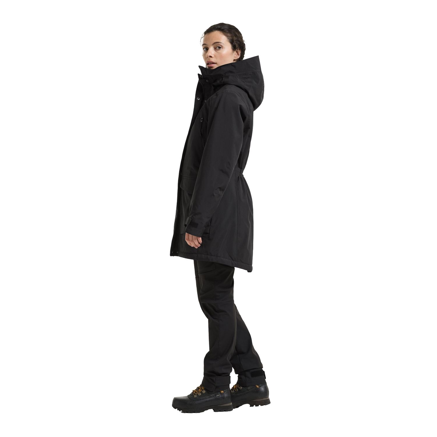 Didriksons Felia, parka, dames, zwart