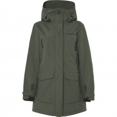 Didriksons Felia, parka, damska, ciemnozielona