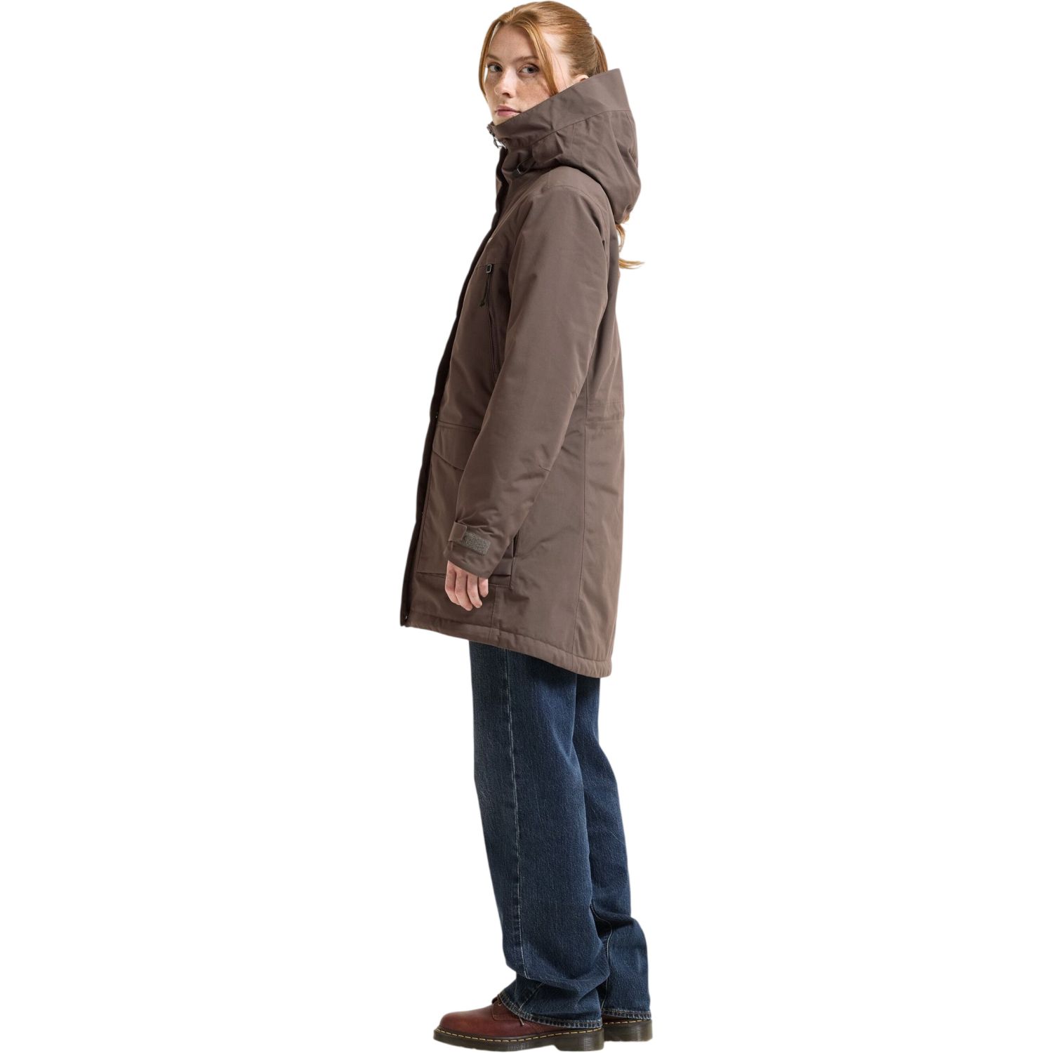 Didriksons Felia, parka, damska, mocha