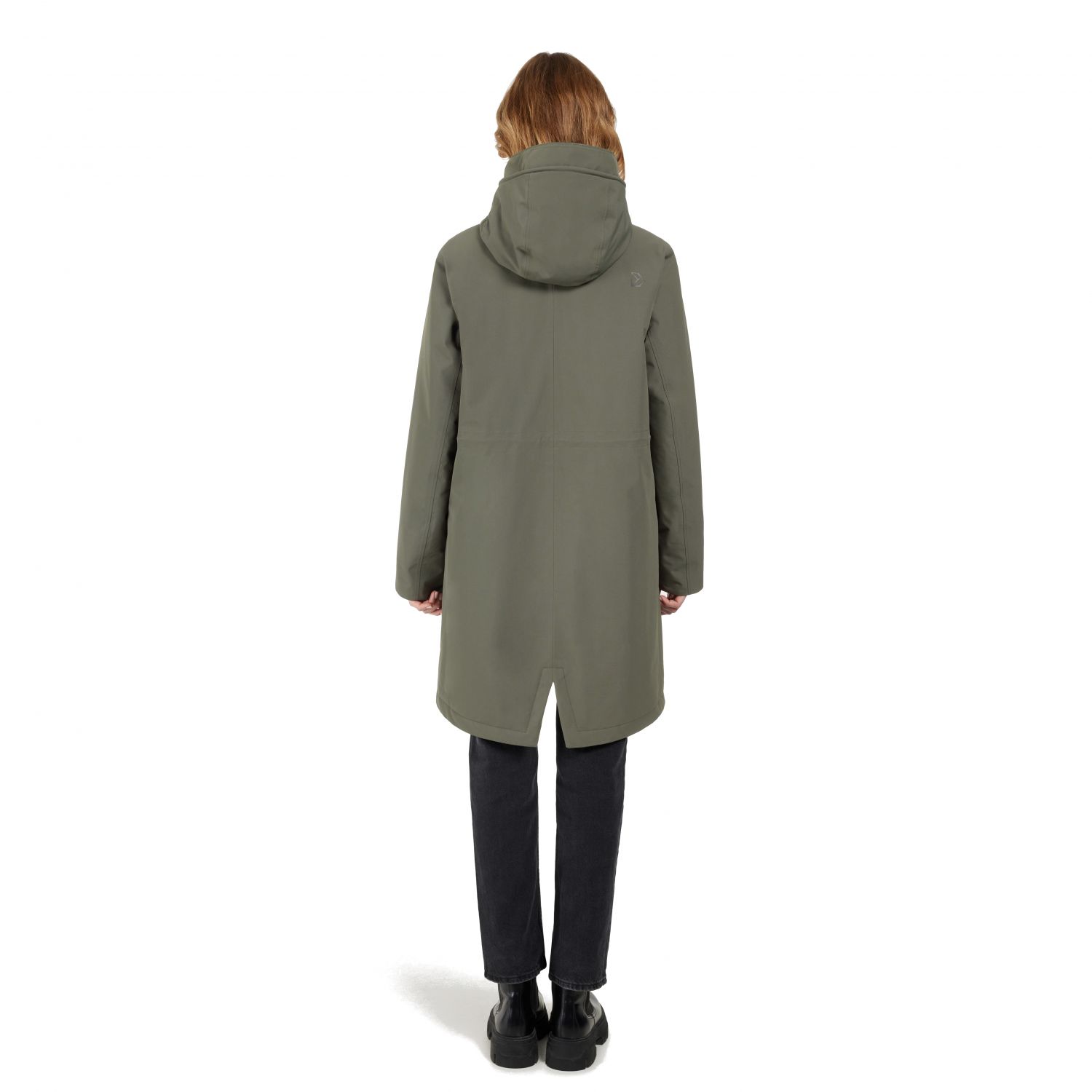 Didriksons Fia, parka, donna, verde scuro
