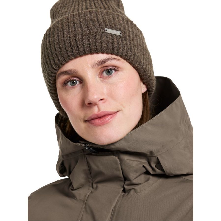 Didriksons Frida, dámska parka, hnedá