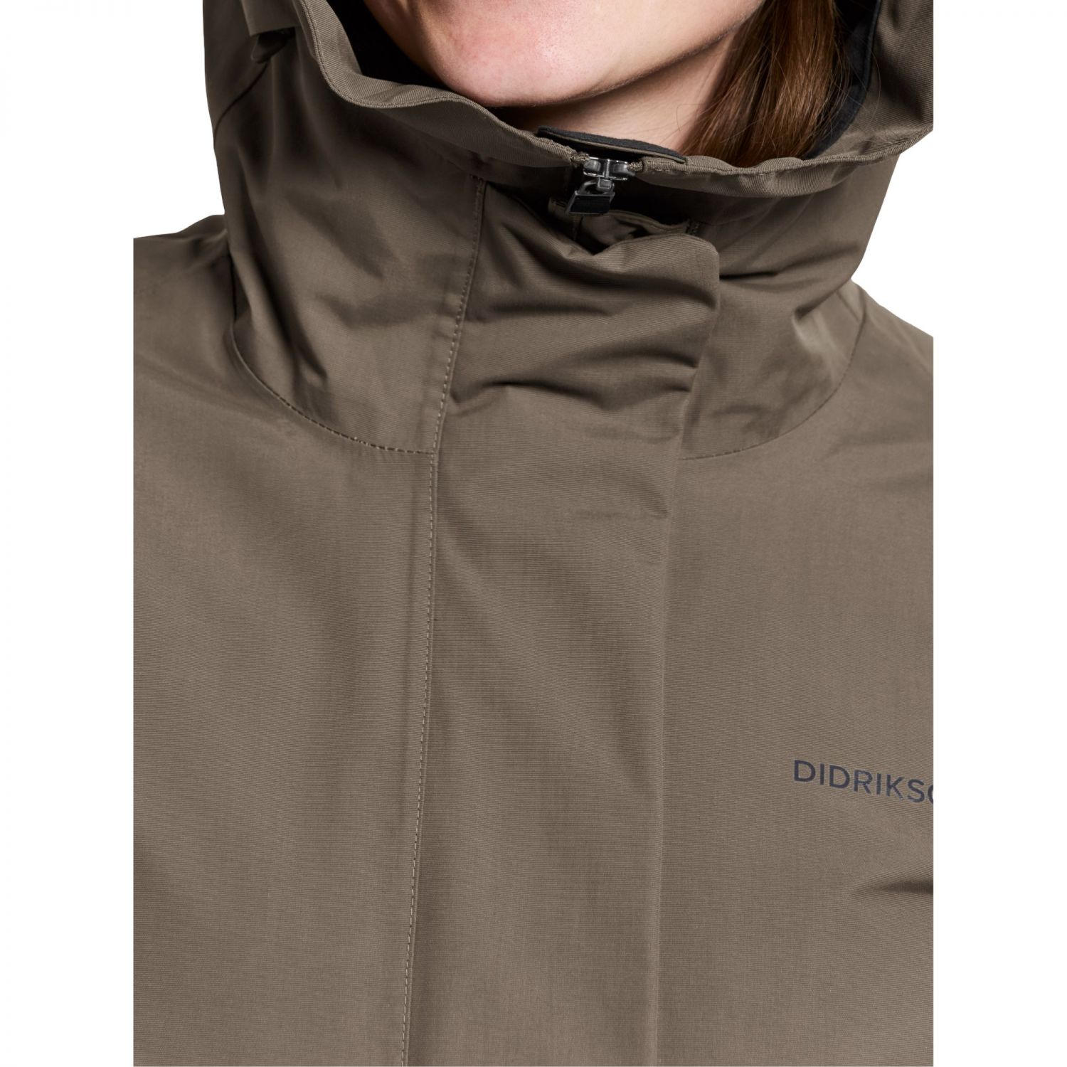 Didriksons Frida, parka, dame, brun