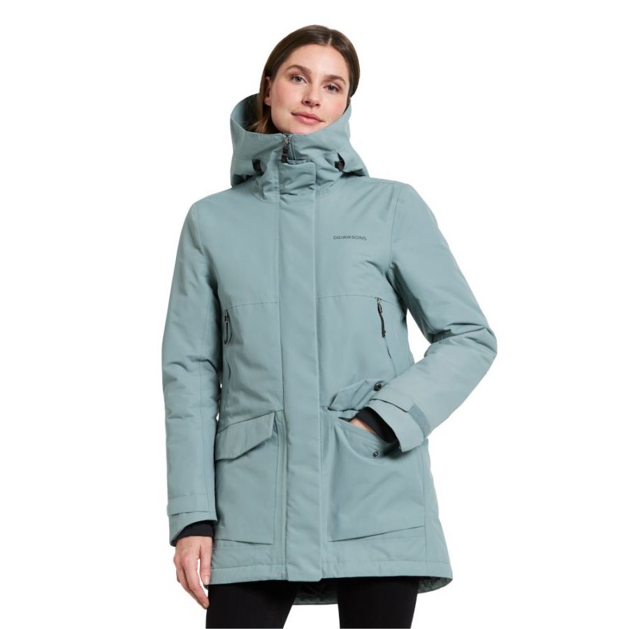 Didriksons Frida, parka, dame, lyseblå