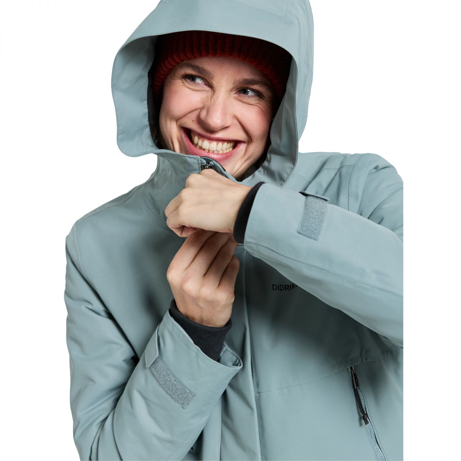 Didriksons Frida, parka, dame, lyseblå