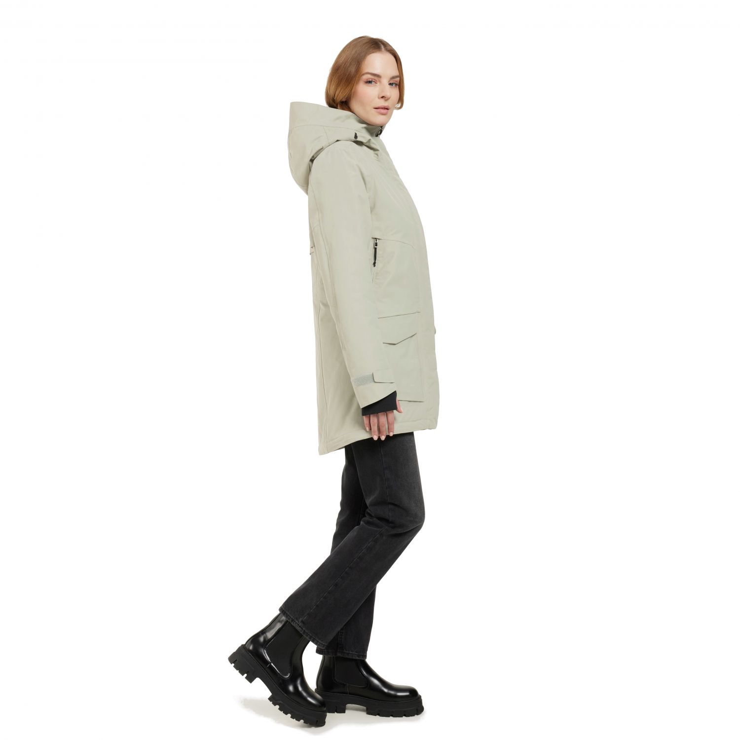 Didriksons Frida, Parka, Damen, beige