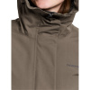 Didriksons Frida, parka para mulher, castanho