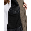 Didriksons Frida, parka para mulher, castanho