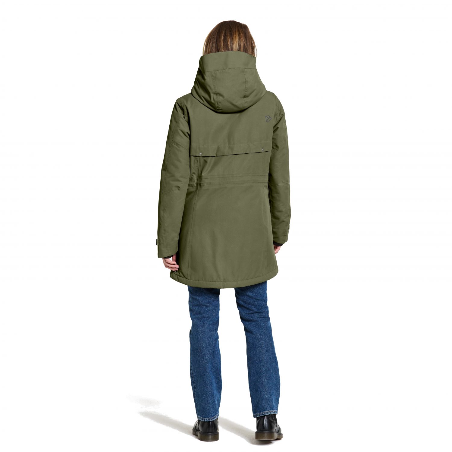 Didriksons Frida, parka, women, deep green