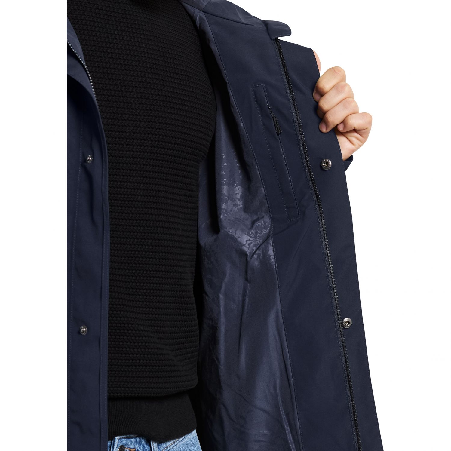 Didriksons George, Regenmantel, Herren, dark night blue