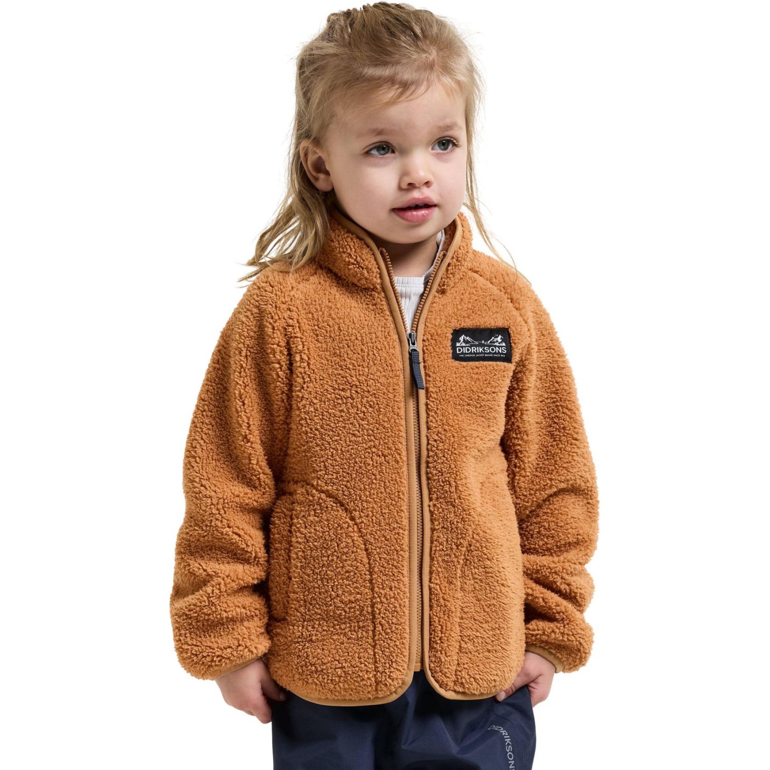 Didriksons Gibbs 2, Fleecejacke, Kinder, almond tree