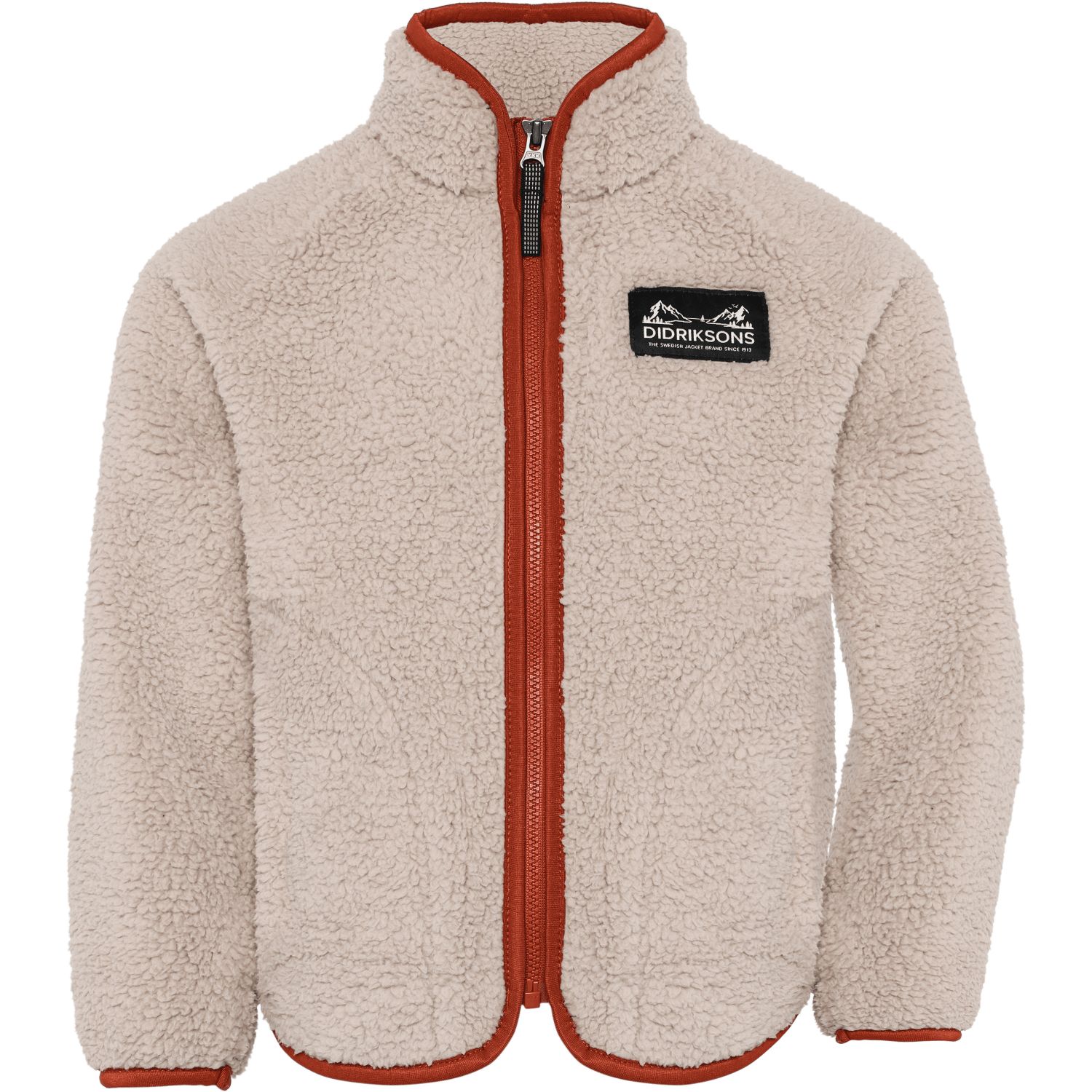 Didriksons Gibbs 2, giacca in pile, bambini, beige