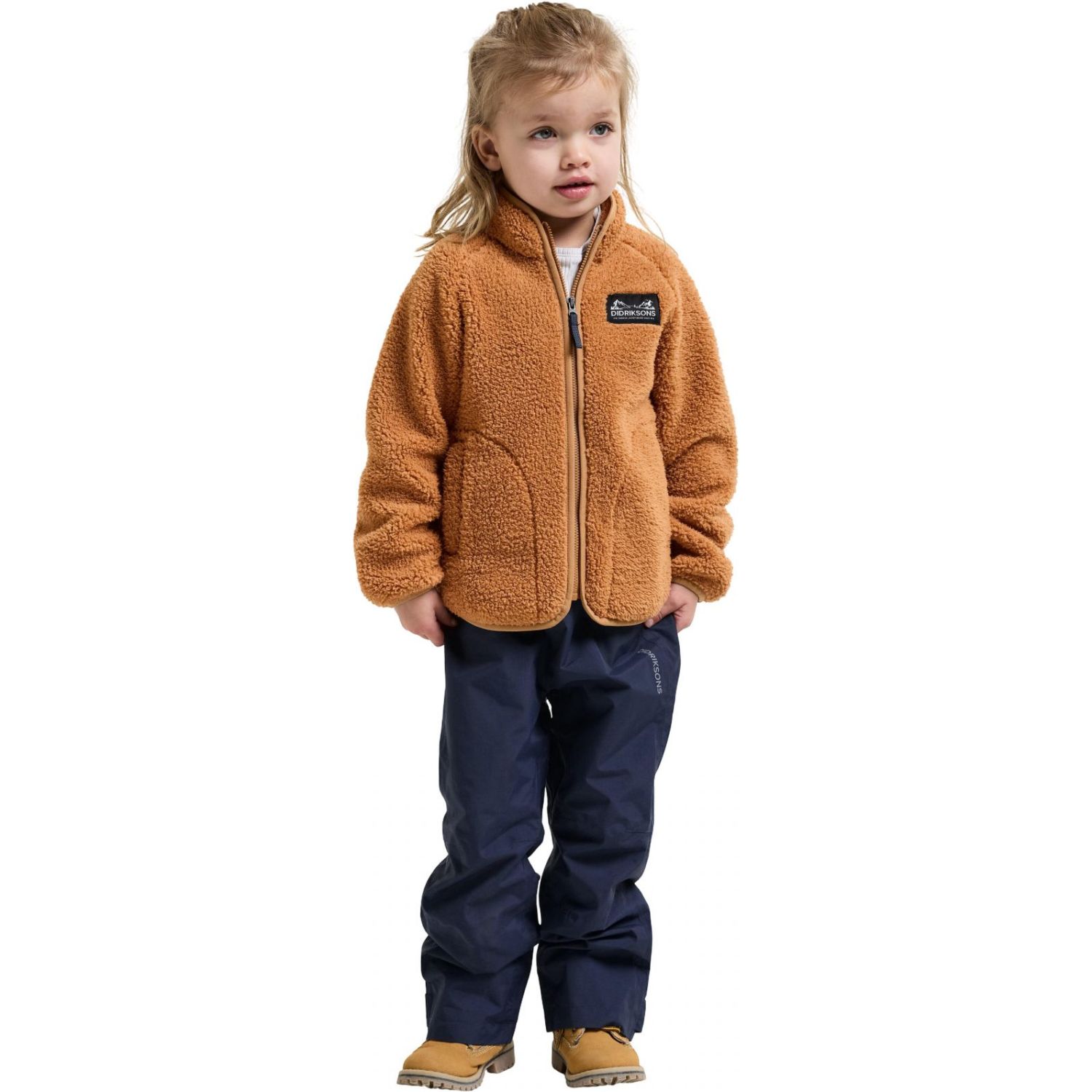 Didriksons Gibbs 2, veste polaire, enfants, almond tree
