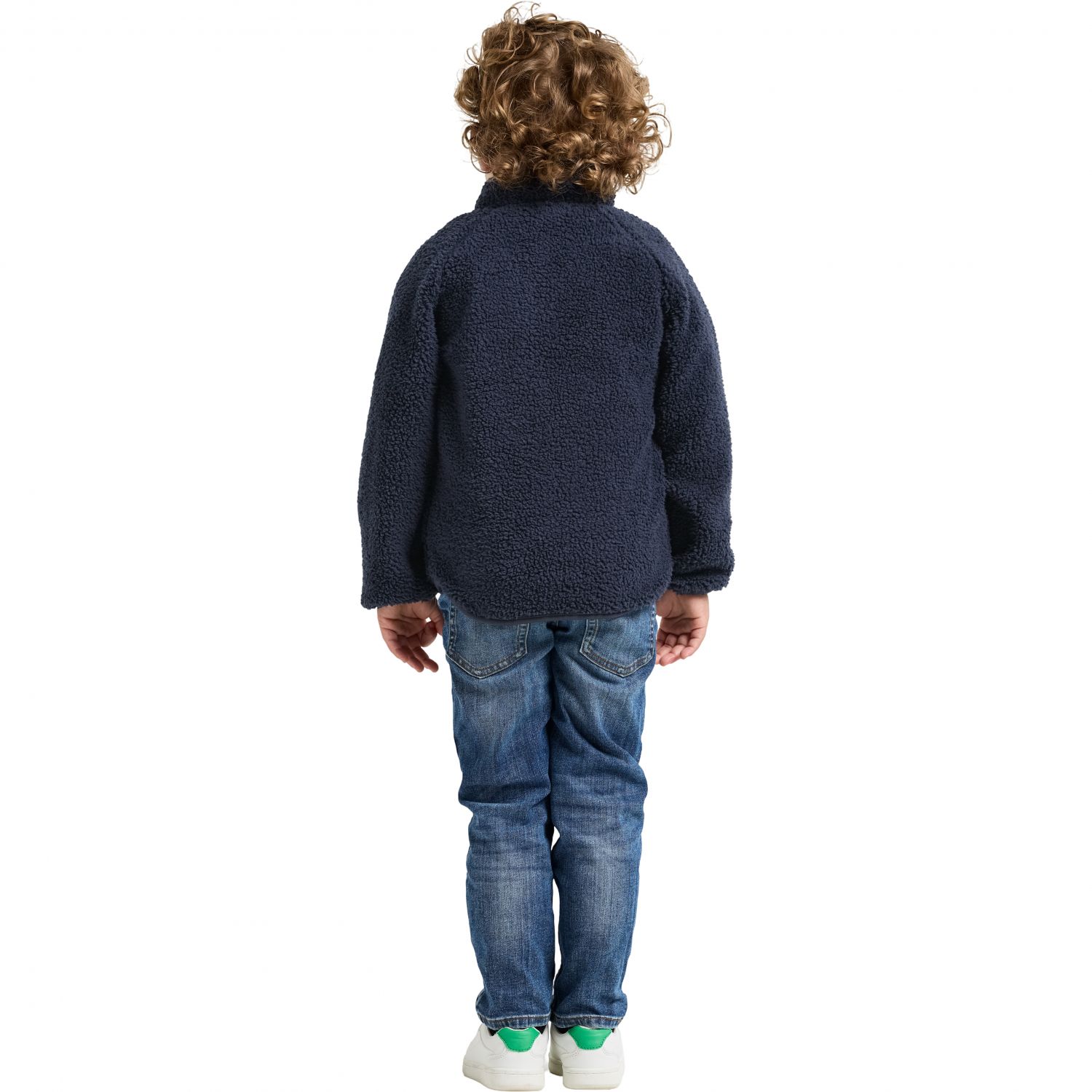 Didriksons Gibbs, fleece jacket, junior, navy