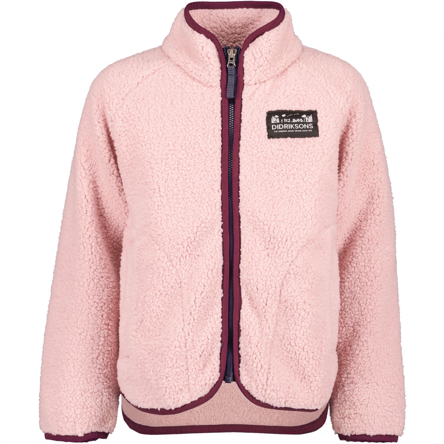 Didriksons Gibbs, Fleecejacke, Junior, rosa