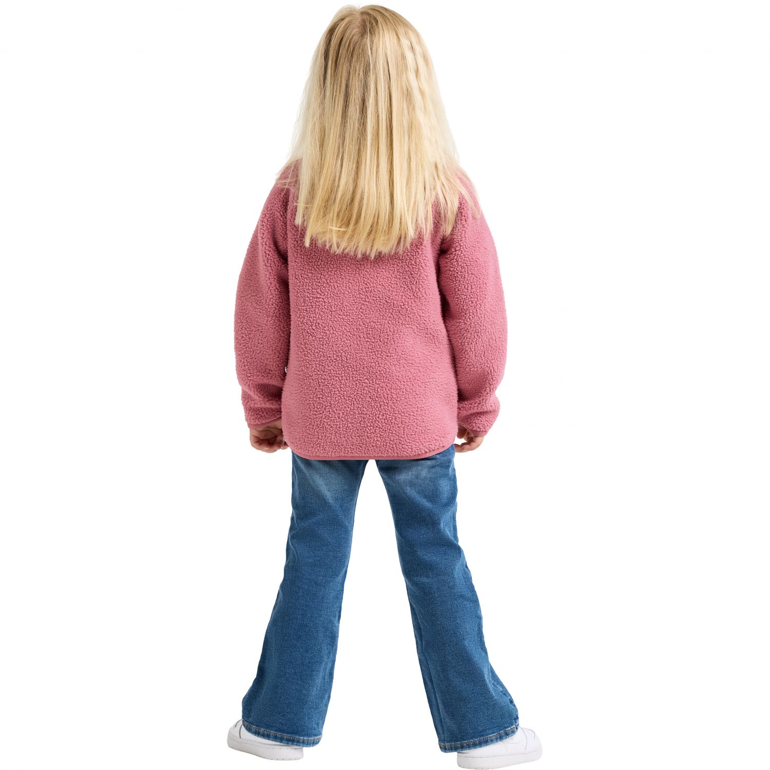 Didriksons Gibbs, giacca fleece, junior, rosa