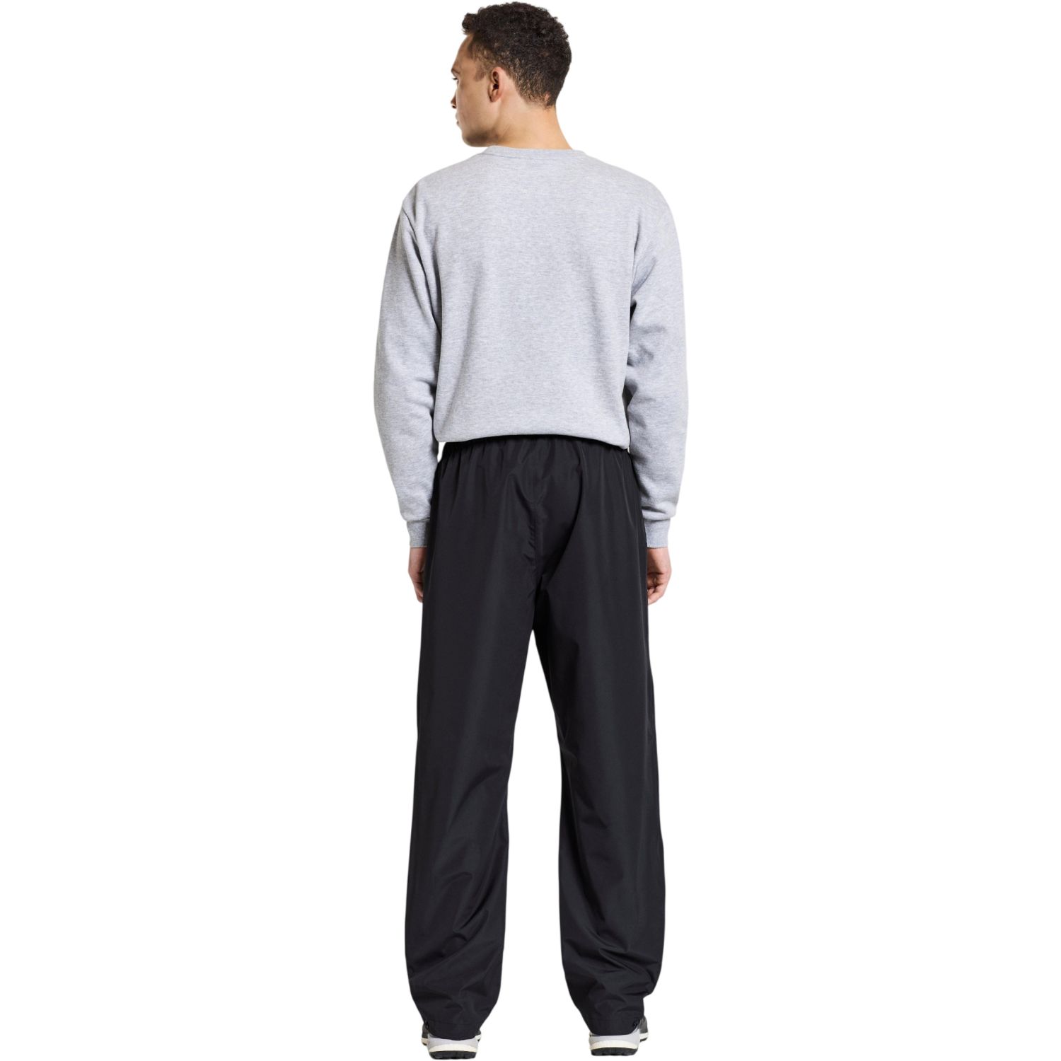 Didriksons Grand, rain pants, men, black