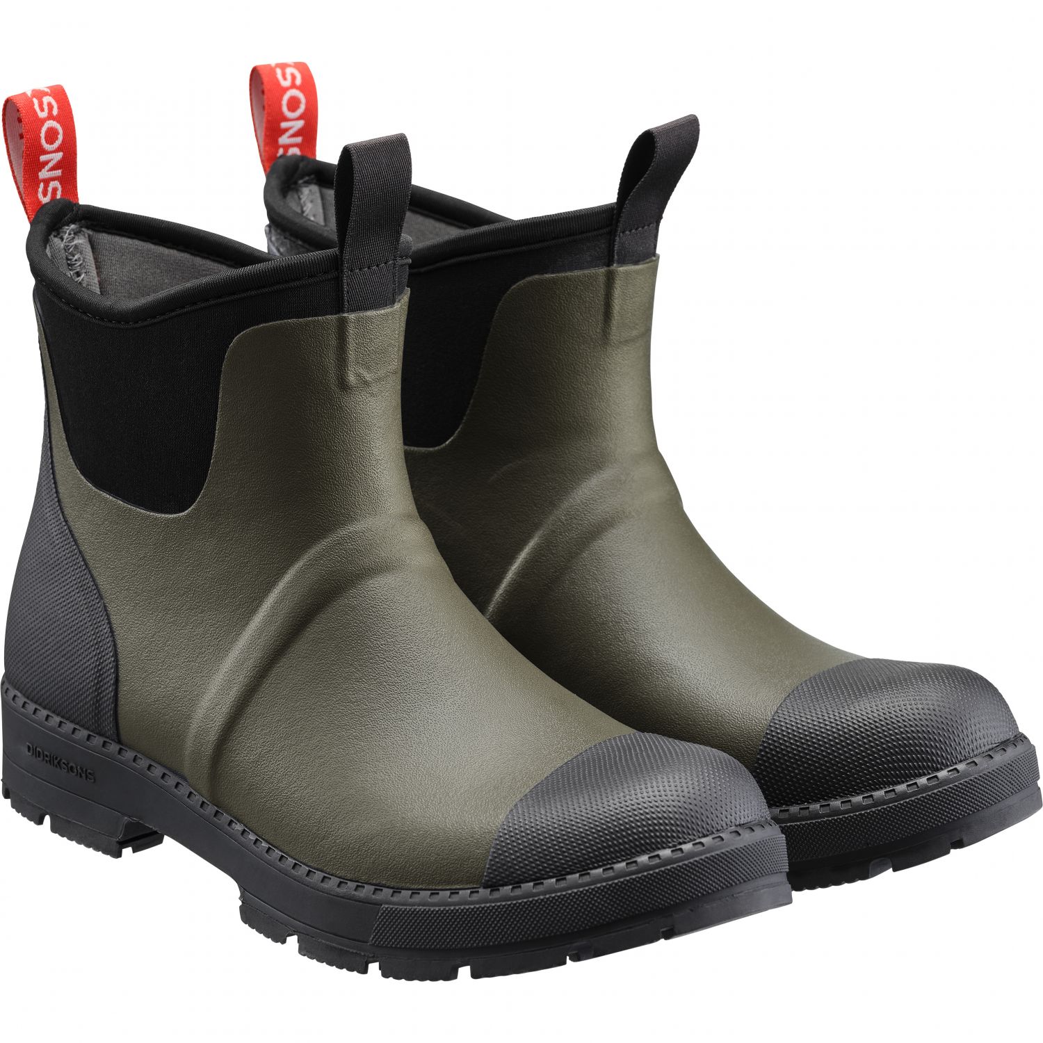 Didriksons Grinda, boots, men, deep green