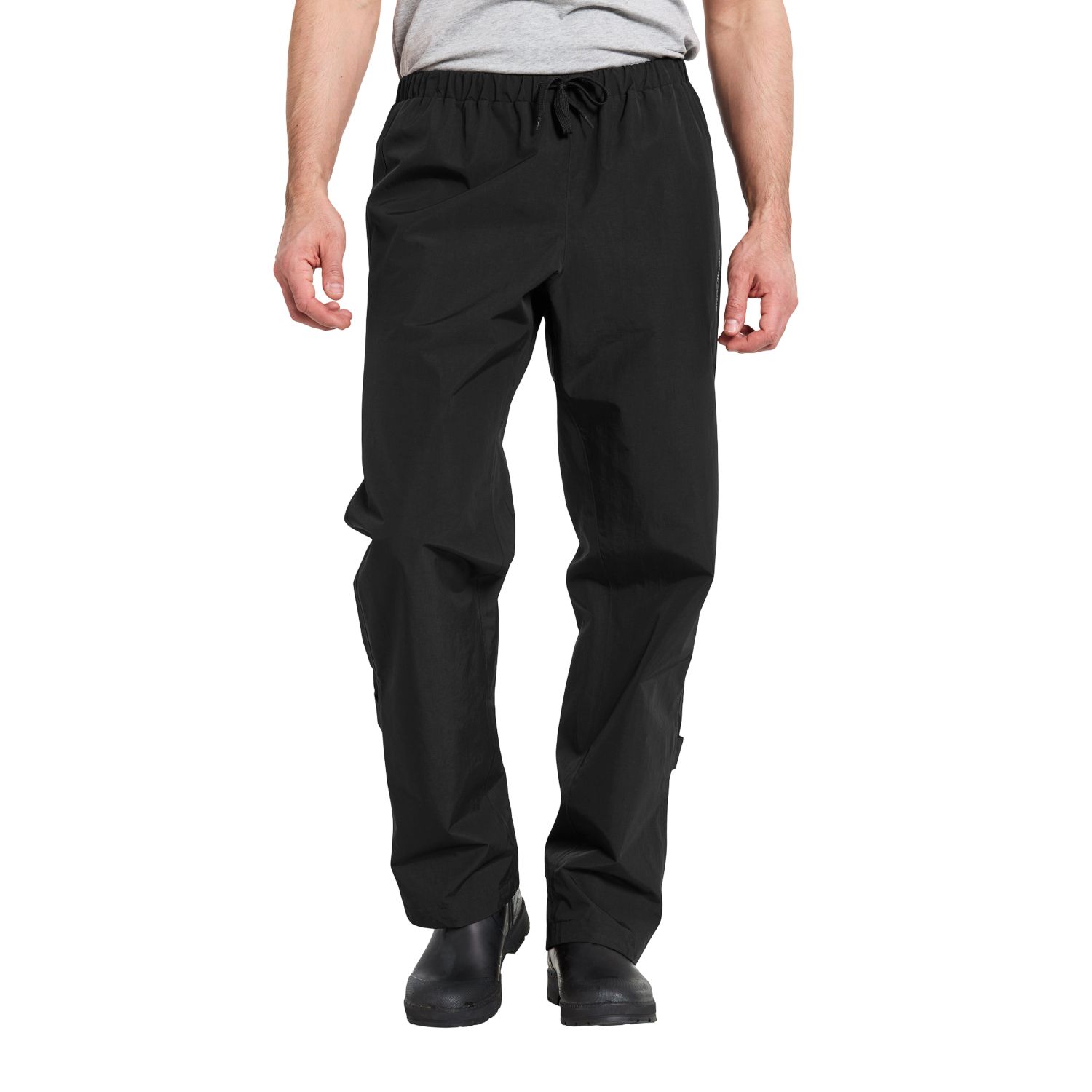 Didriksons Grit 4, pantalones impermeables, hombre, negro