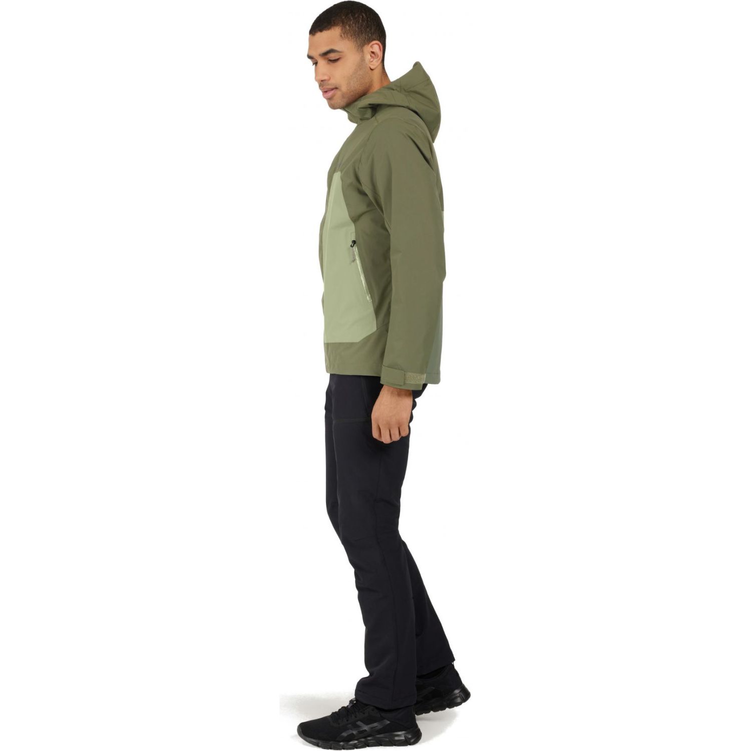 Didriksons Grit, casaco de chuva, homens, verde