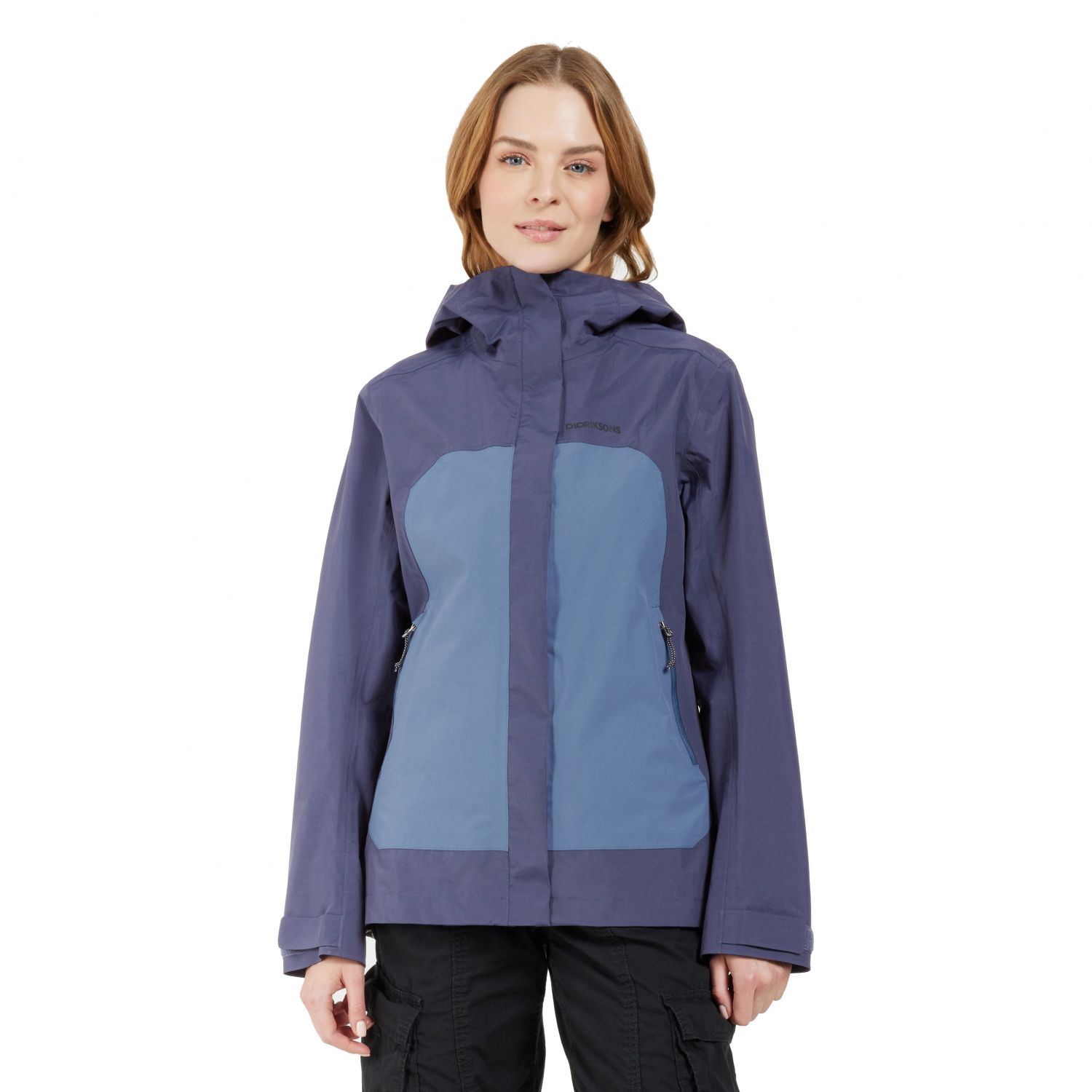 Didriksons Grit, giacca da pioggia, donna, blu