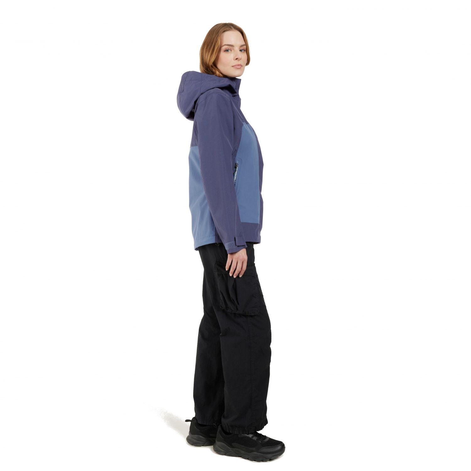 Didriksons Grit, giacca da pioggia, donna, blu