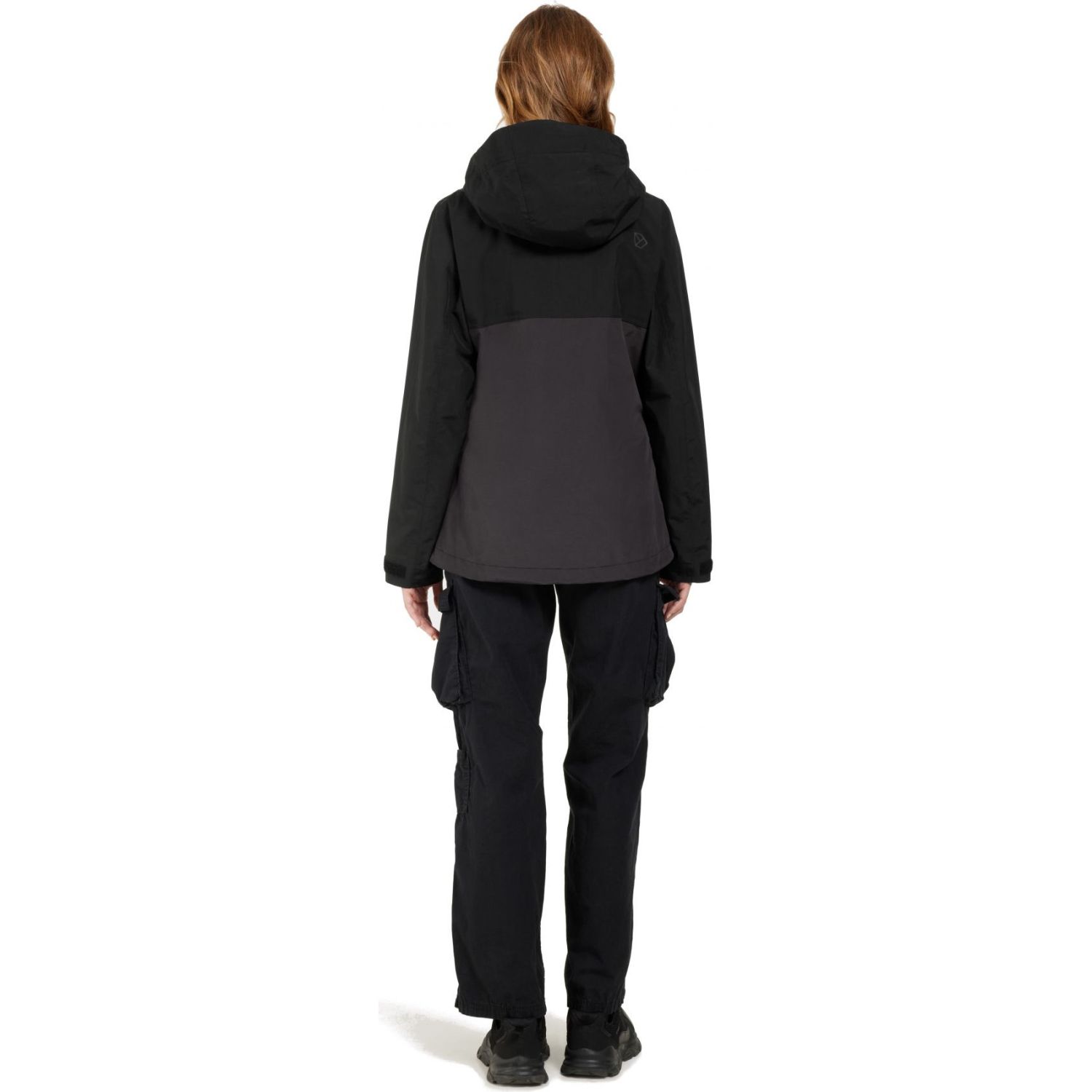 Didriksons Grit, rain jacket, women, black