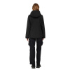 Didriksons Grit, rain jacket, women, solid black
