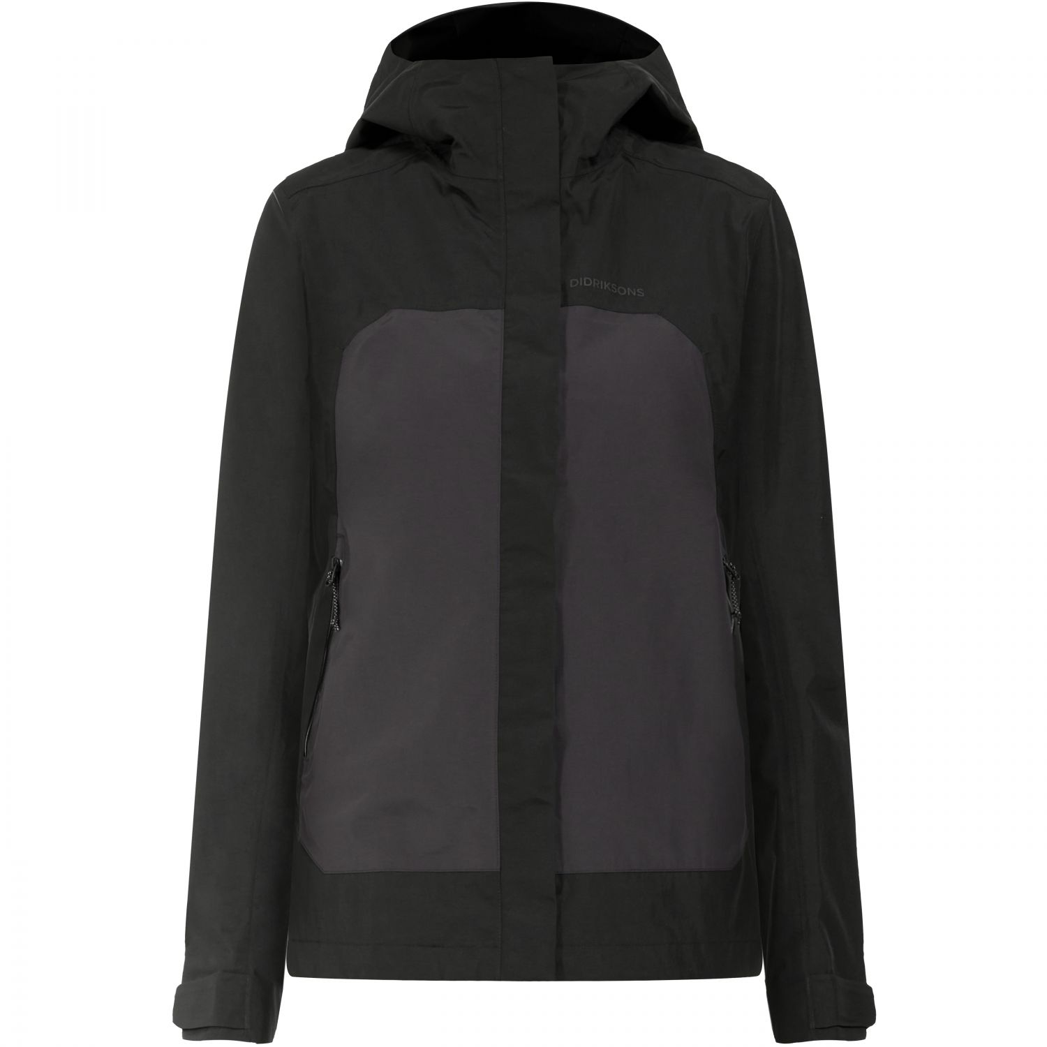 Didriksons Grit, Regenjacke, Damen, schwarz