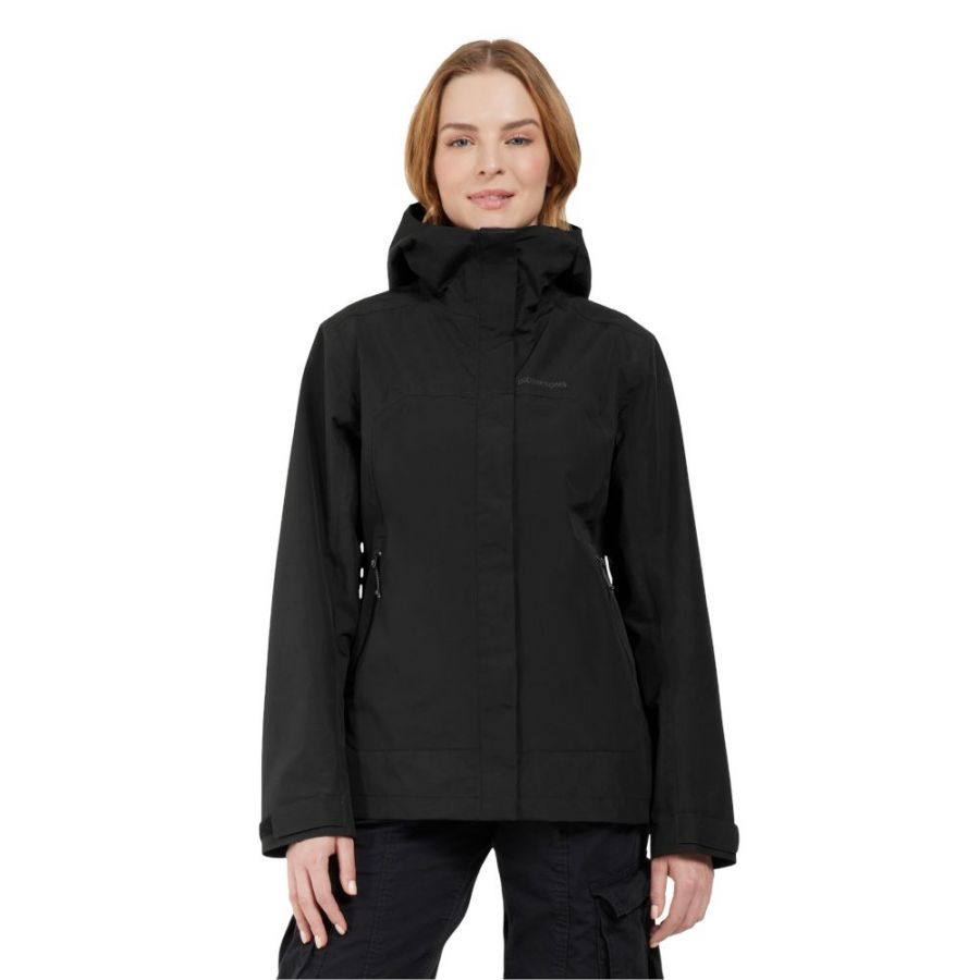 Didriksons Grit, Regenjacke, Damen, schwarz