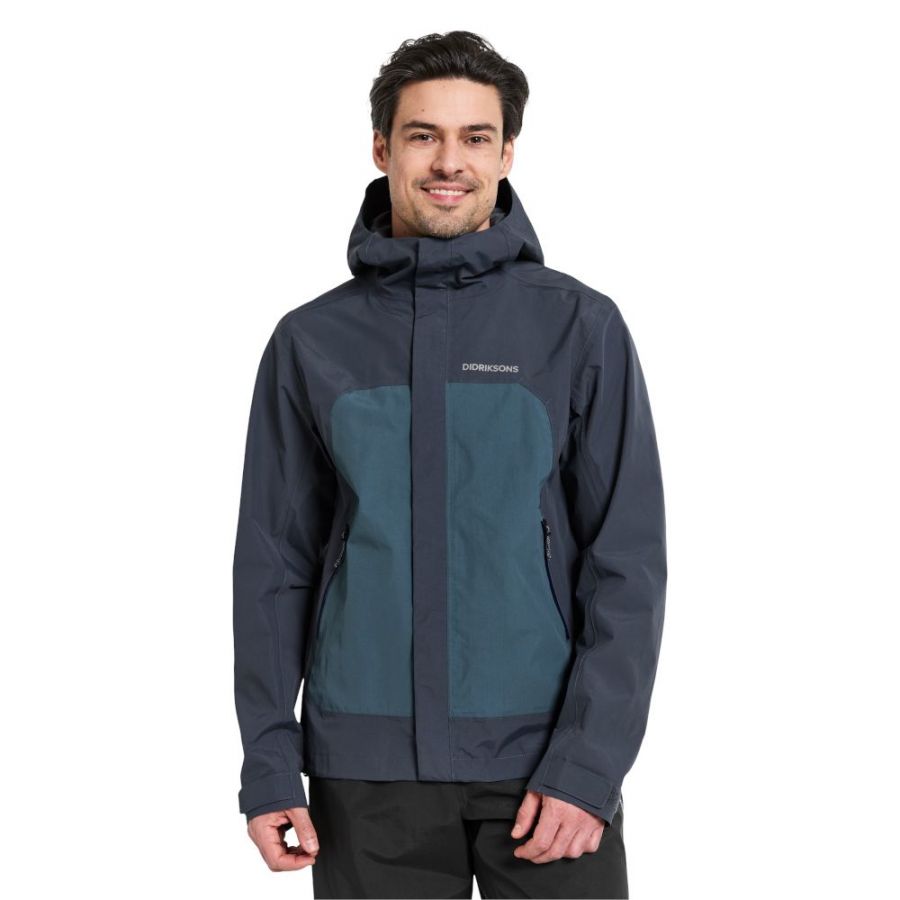Didriksons Grit, Regenjacke, Herren, dunkelblau