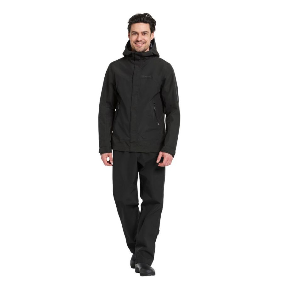 Didriksons Grit, Regenjacke, Herren, schwarz