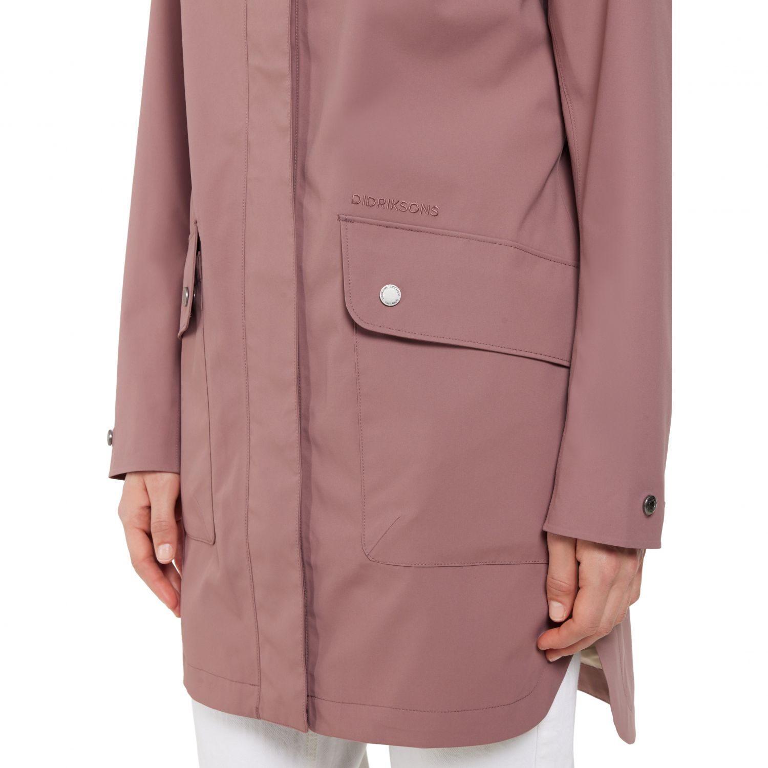Didriksons Gwen, parka, women, faded wine