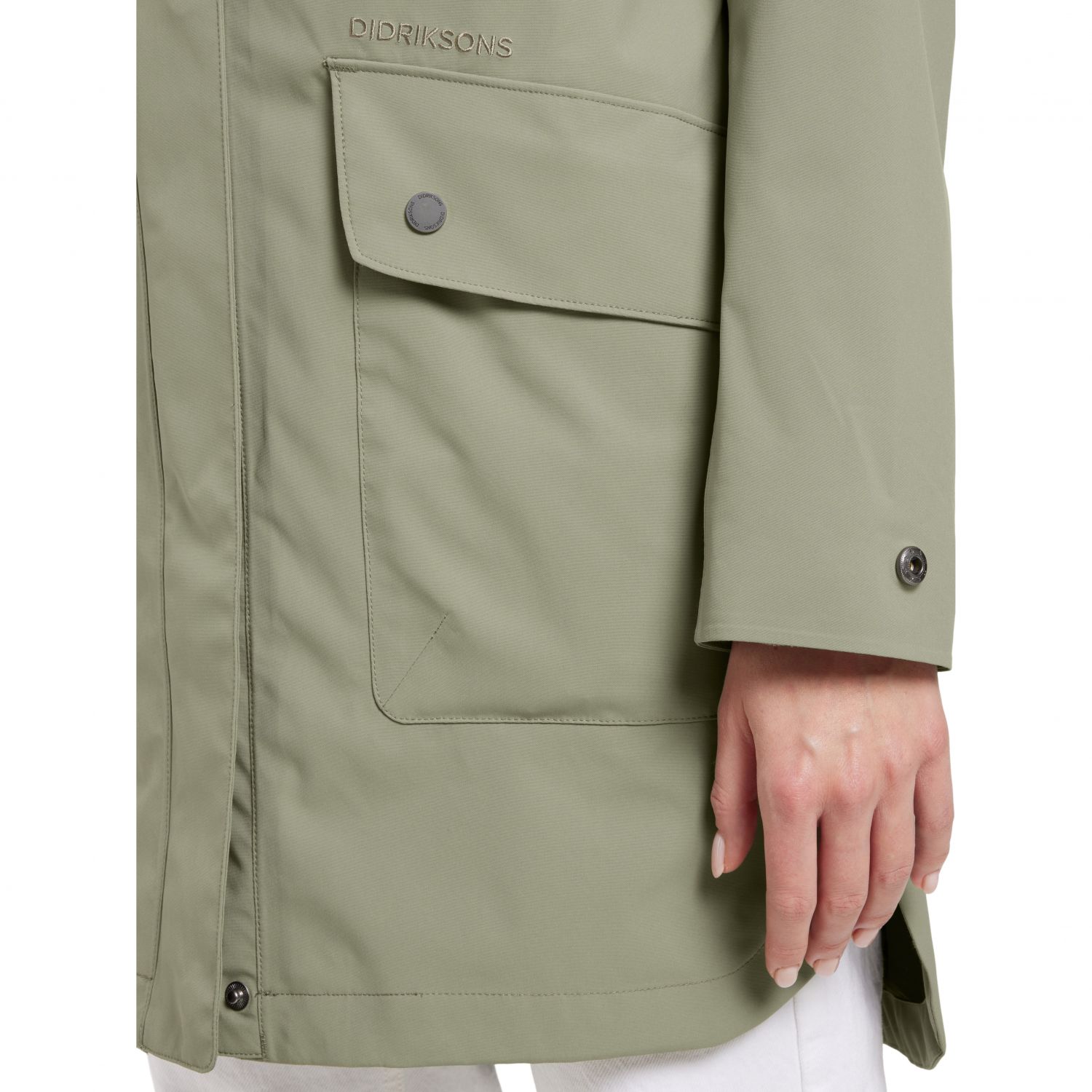 Didriksons Gwen, parka, women, mistel green