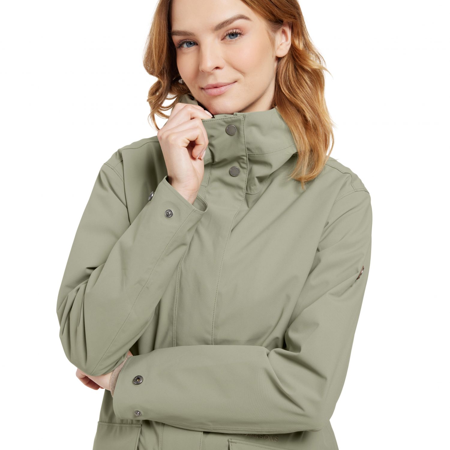 Didriksons Gwen, parka, women, mistel green
