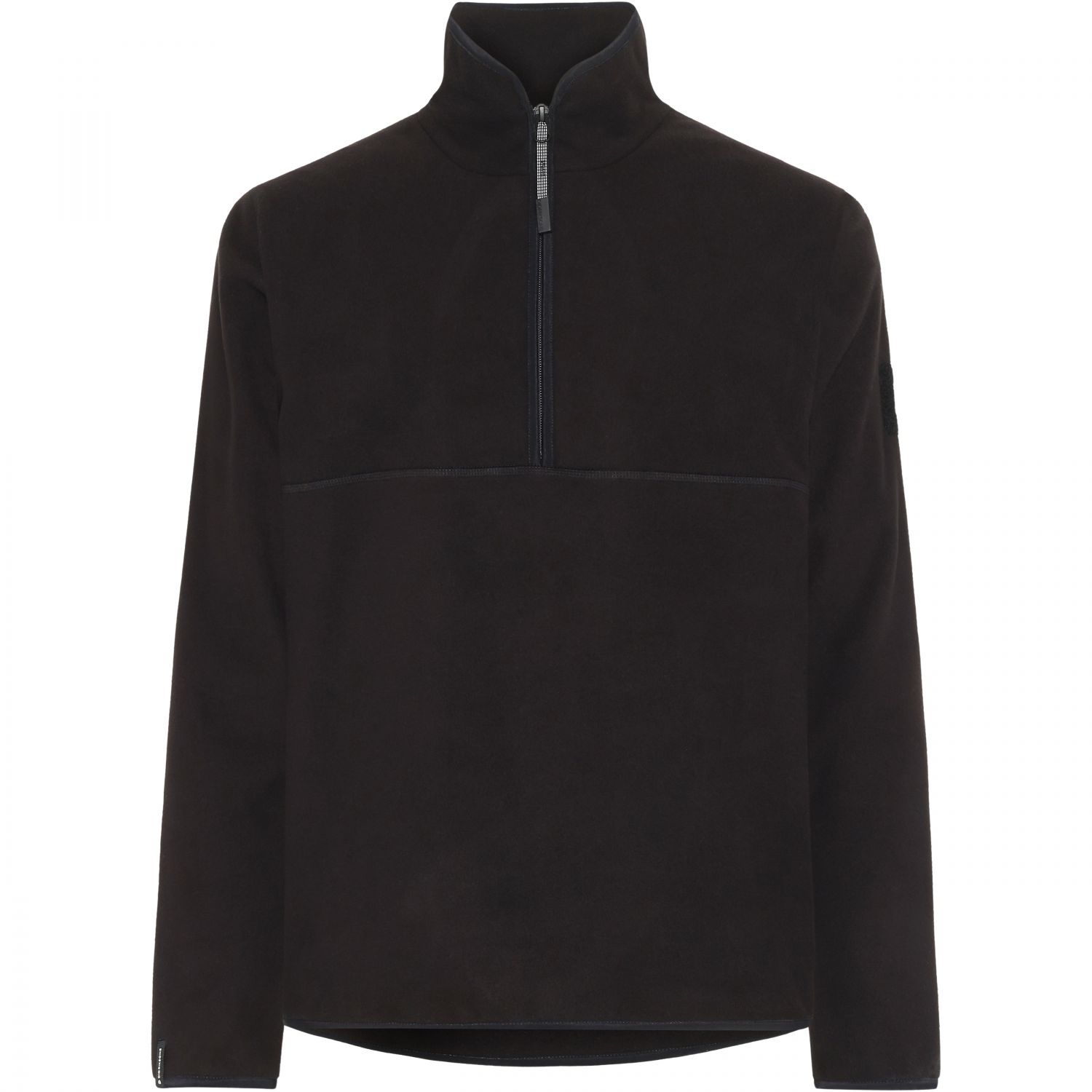 Didriksons Hannes, half zip, men, black