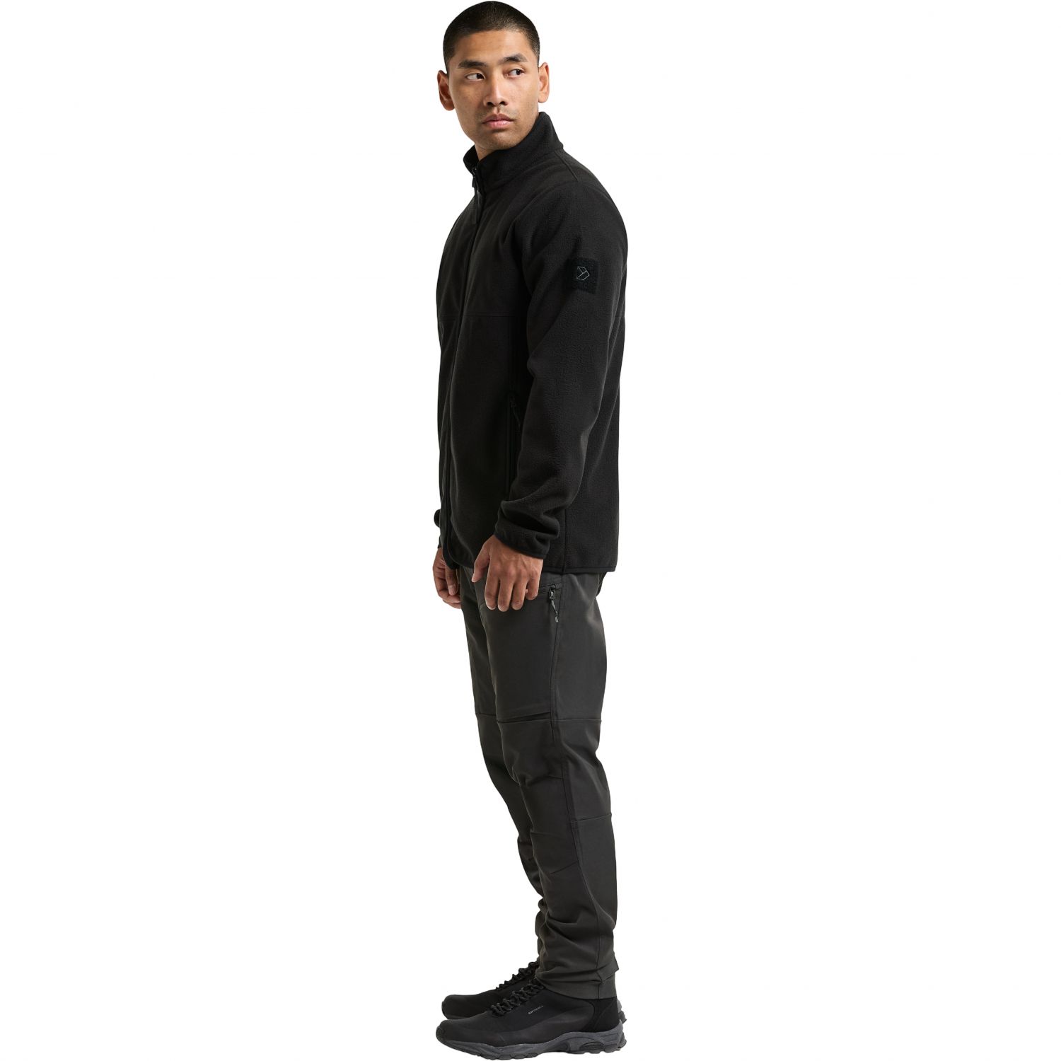 Didriksons Hans, chaqueta polar, hombre, negro
